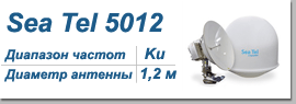 Морская VSAT антенна SeaTel 5012