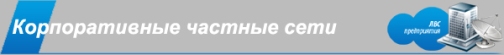 Корпоративные частные сети